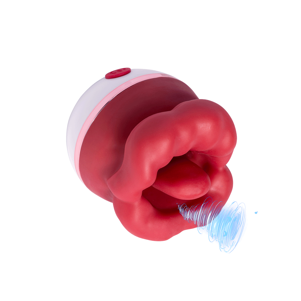 Swirl Sucker - Clitoral Suction Vibrator with Tongue lick Candyhub Swirl Sucker - Clitoral Suction Vibrator with Tongue lick Candyhub