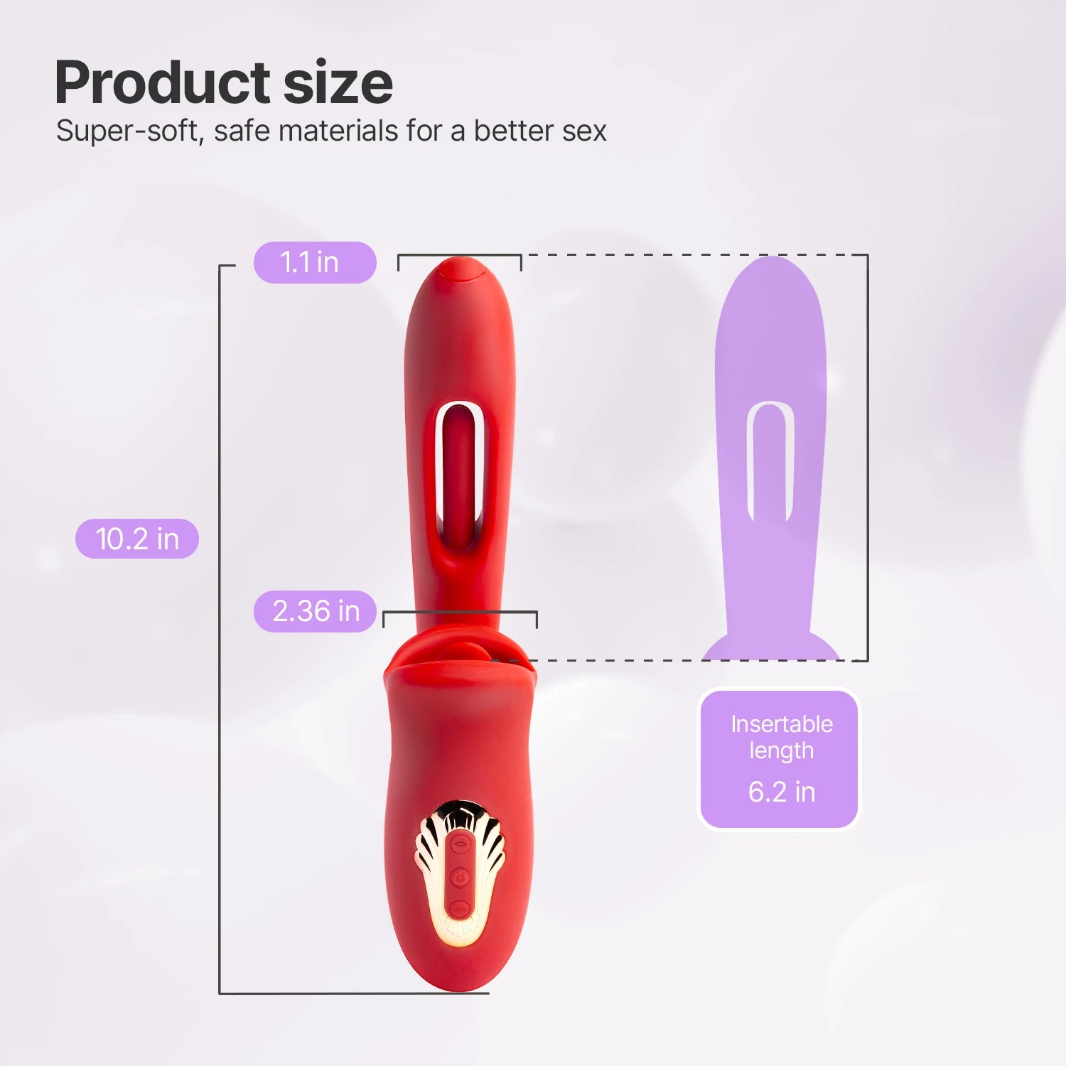 All-round Mate - Oral Sex Toy with 10 Kissing and Flapping Patterns Candyhub All-round Mate - Oral Sex Toy with 10 Kissing and Flapping Patterns Candyhub