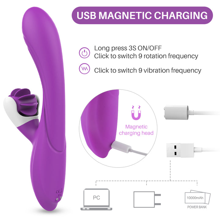 C-spot Dual Lover - Easy to Use Vibrator