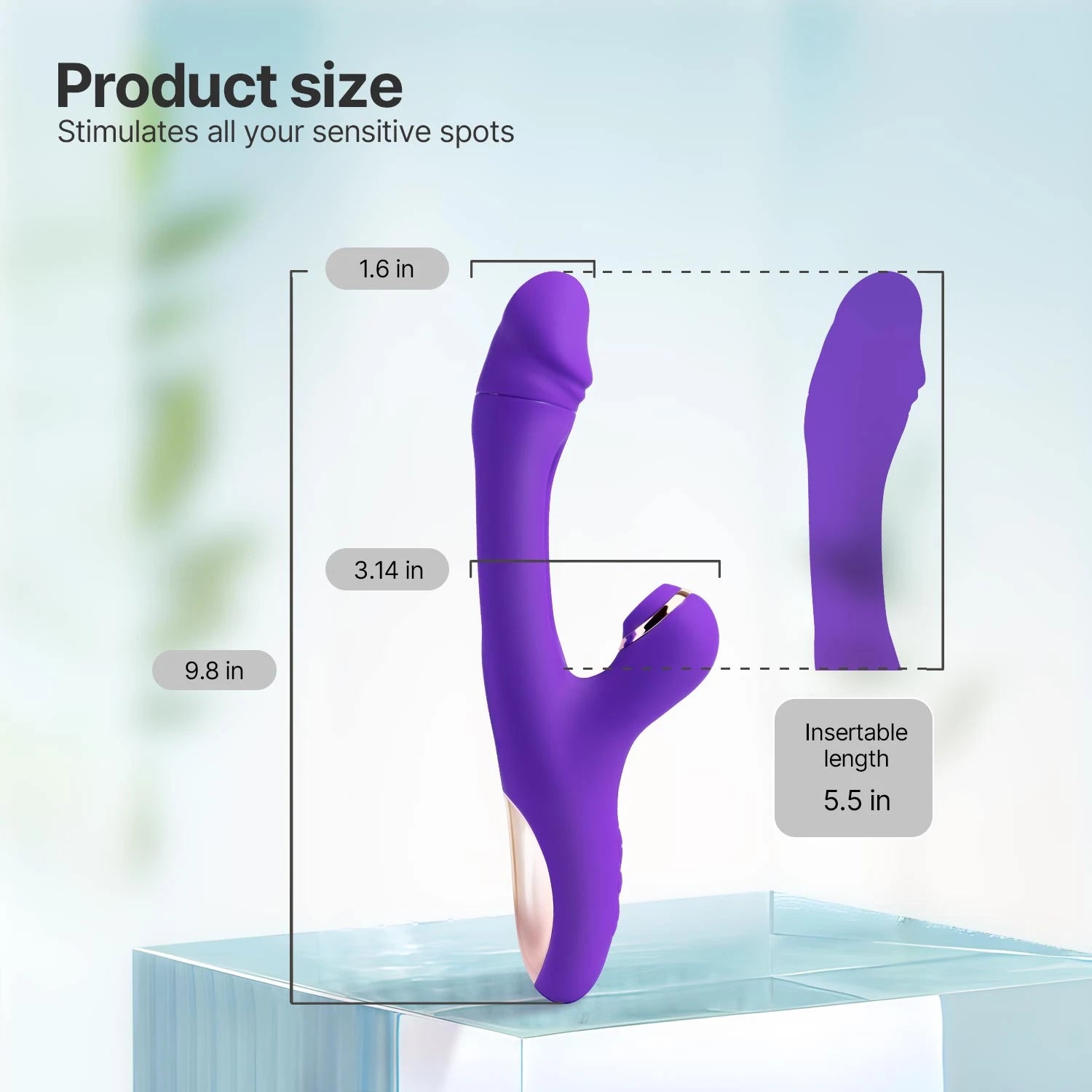 Ecstasy Explorer - Vibrating Clit Sucker Tapping G-spot Vibrator Candyhub Ecstasy Explorer - Vibrating Clit Sucker Tapping G-spot Vibrator Candyhub