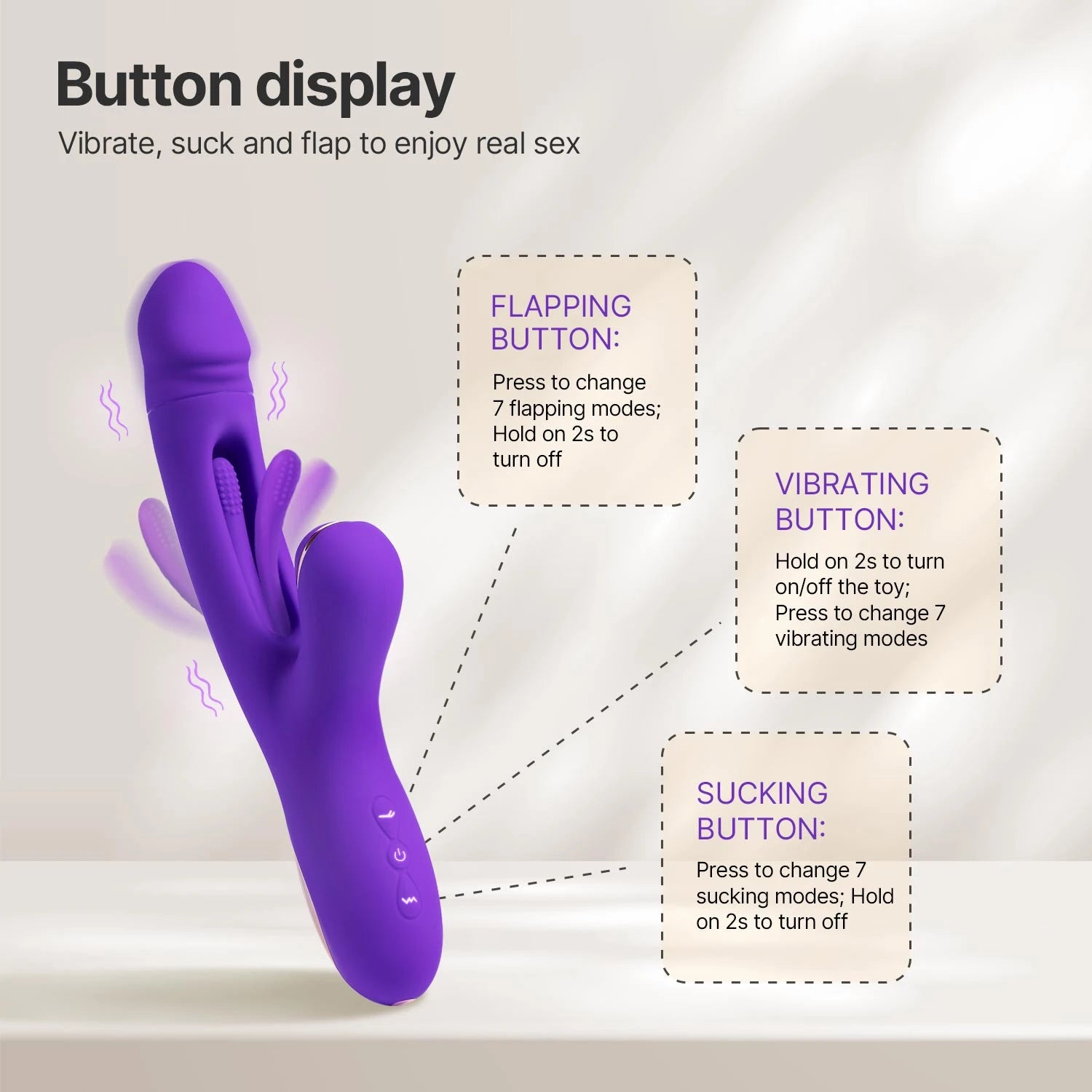 Ecstasy Explorer - Vibrating Clit Sucker Tapping G-spot Vibrator Candyhub Ecstasy Explorer - Vibrating Clit Sucker Tapping G-spot Vibrator Candyhub