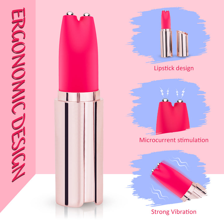 Lipstick Bullet Vibrator - Microcurrent Vibration