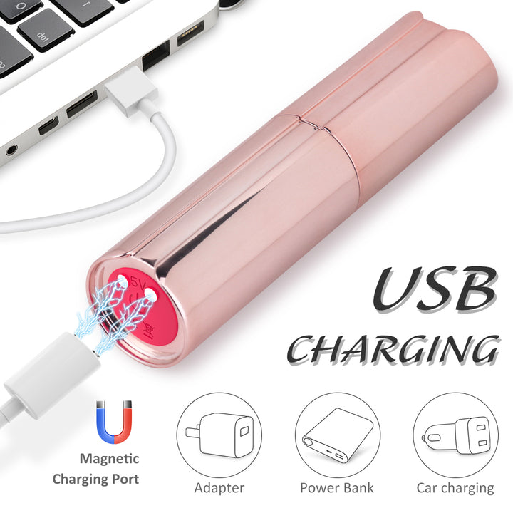 Lipstick Bullet Vibrator - USB Charging