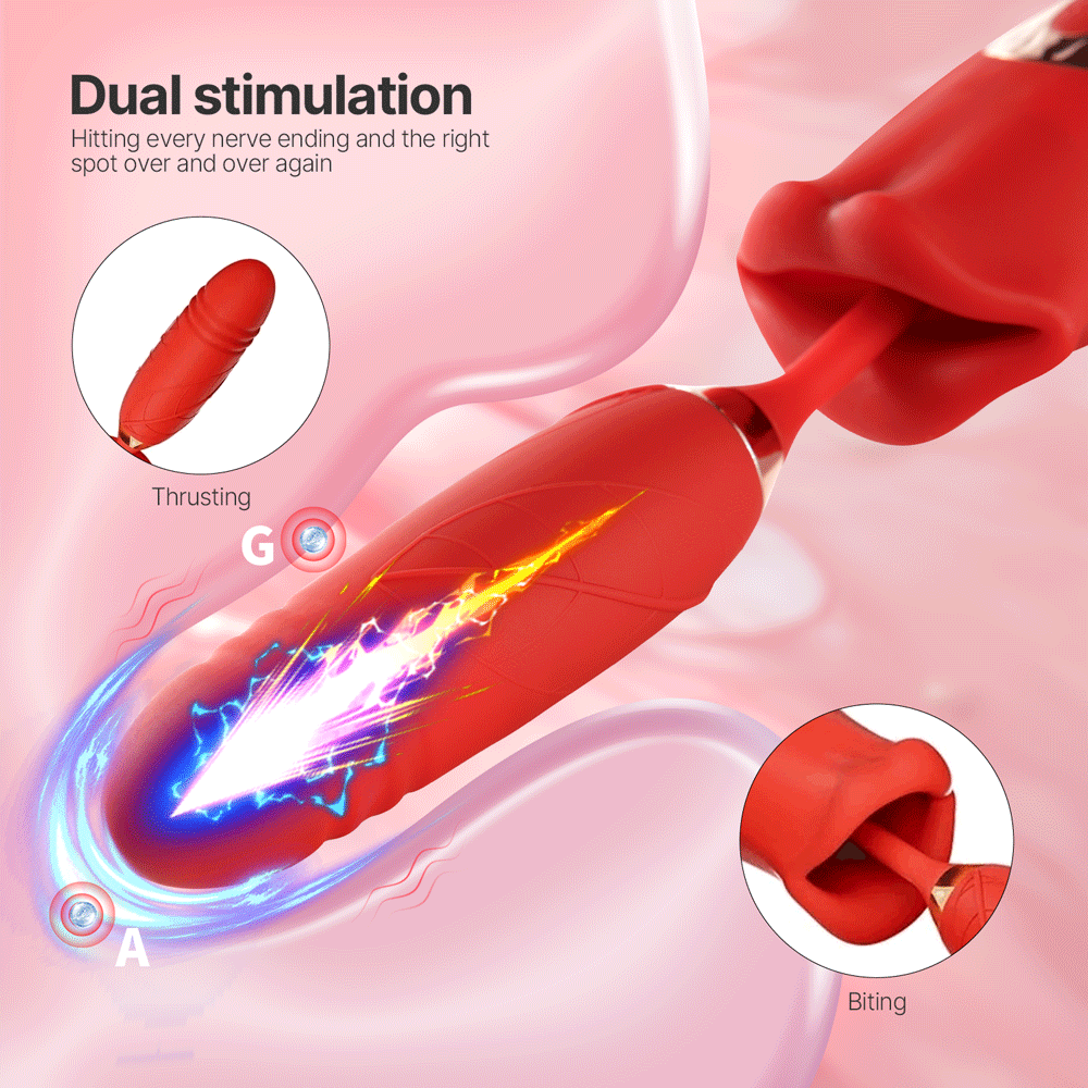 Mouth Thruster - G-spot Dildo & Mouth Biting Vibrator | Hot sex toy Candyhub Mouth Thruster - G-spot Dildo & Mouth Biting Vibrator | Hot sex toy Candyhub