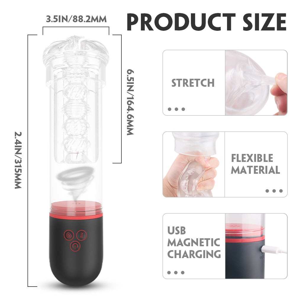 Penis Enlarger - Flexible Material Sleeve